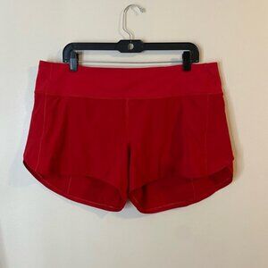 Lululemon Athletica Red Women's Shorts size 14